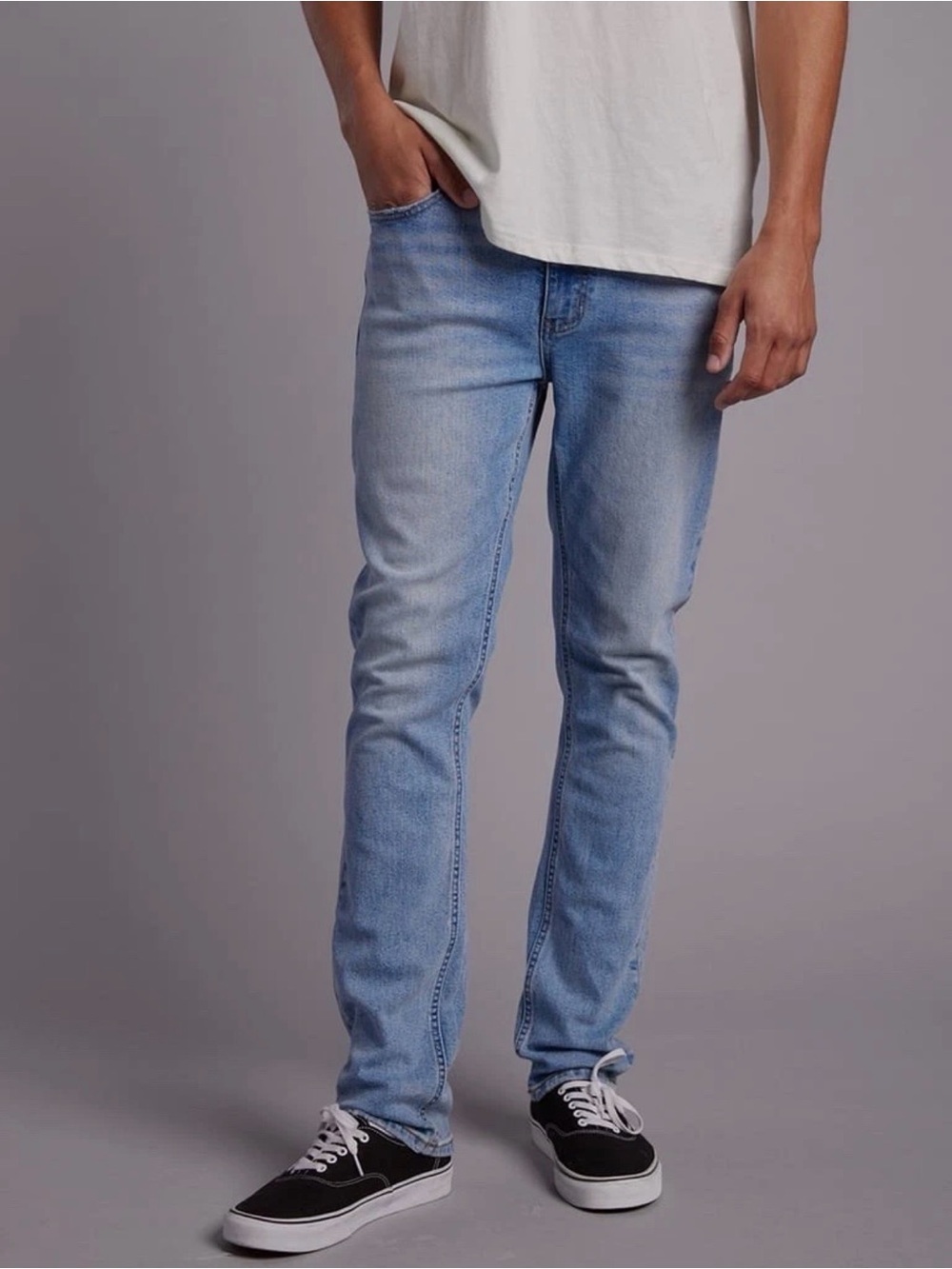 RSQ Light Blue Denim Skinn Fit Men's Jeans 29x32 NWT from Tilly’s